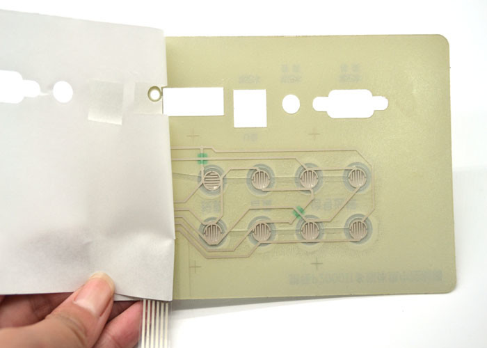 Кнопочная панель переключателя мембраны доказательства пыли, изготовленный на заказ тактильный переключатель кнопки