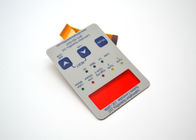 Кнопочная панель выбитая СИД тактильная ФПК мембраны переключателя влагостойкие 0.3мм толстое