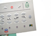 Влагостойкая кнопочная панель переключателя мембраны СИД выбитая тактильная для медицинских инструментов