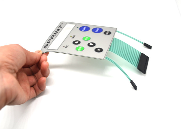 Переключатель мембраны СИД регулятора принтера с тактильными выбитыми кнопками