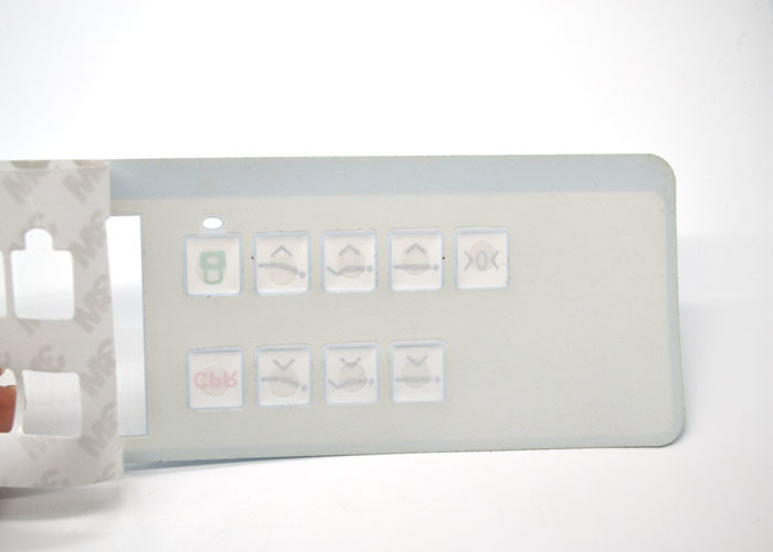 Панель переключателя мембраны царапины устойчивая для логотипа клиента микросхемы