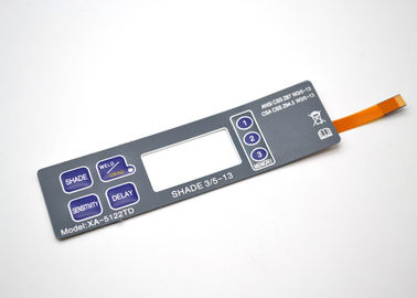 Тактильная кнопочная панель переключателя мембраны ФПК с ясным прилипателем окна 3М467 реальным